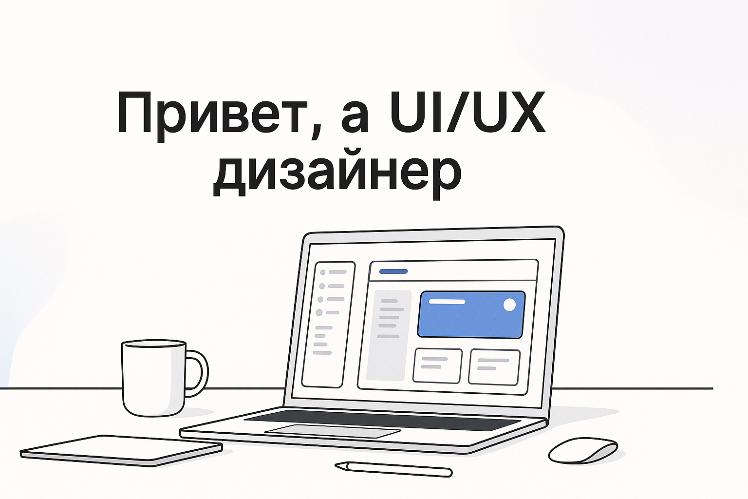 UI/UX дизайнер